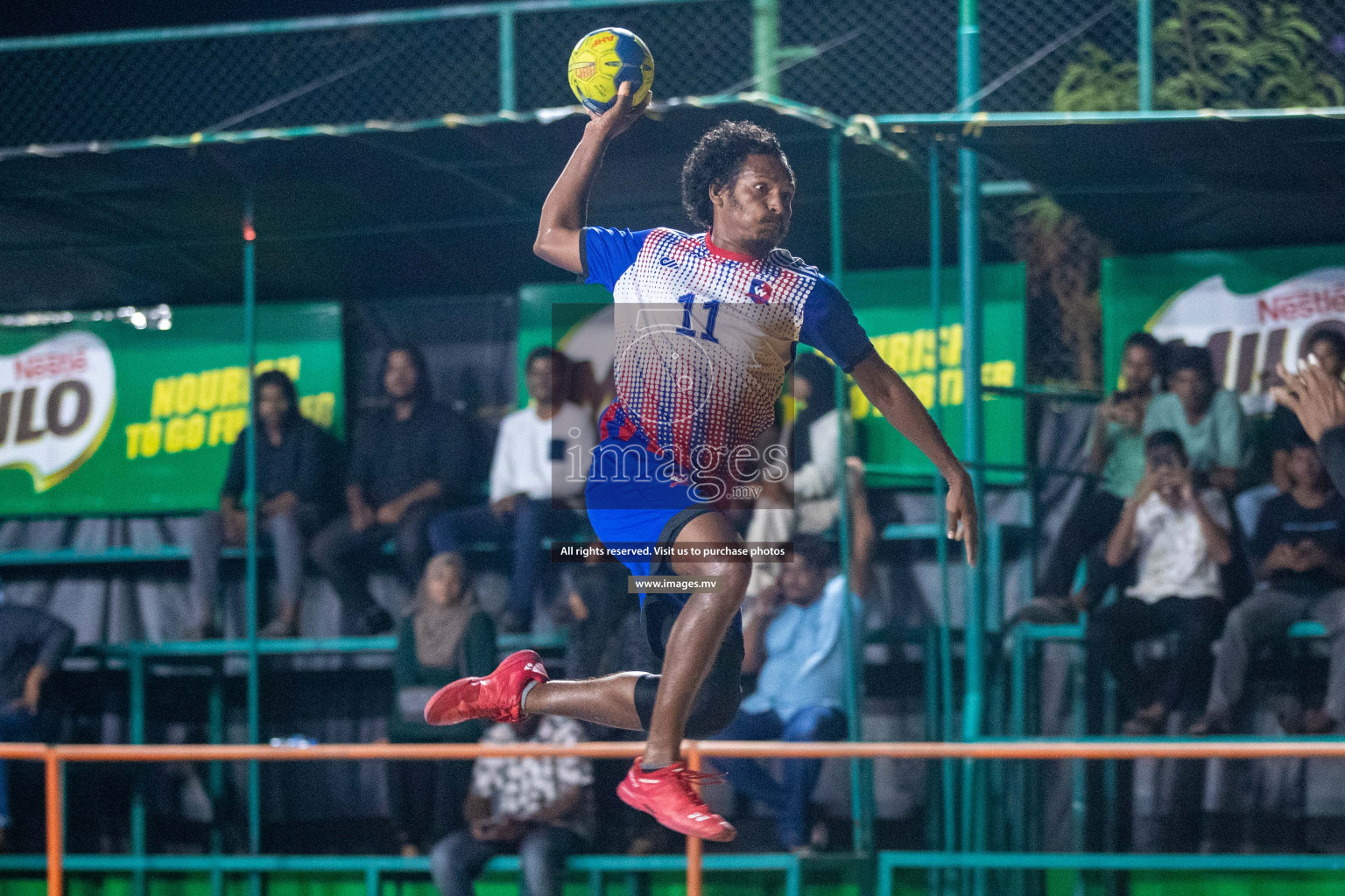 Day 7 of 6th MILO Handball Maldives Championship 2023, held in Handball ground, Male', Maldives on Friday, 26th May 2023 Photos: Nausham Waheed/ Images.mv