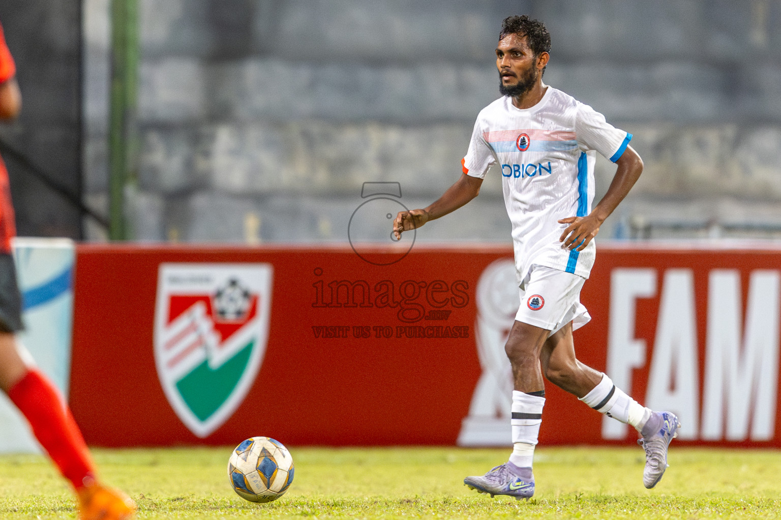 TC Sports Club vs Odi Sports Club in the FAM League Cup 2025 held at National Football Stadium, Male', Maldives on Sunday, 4th May 2025.
Photos By: Ismail Thoriq / images.mv