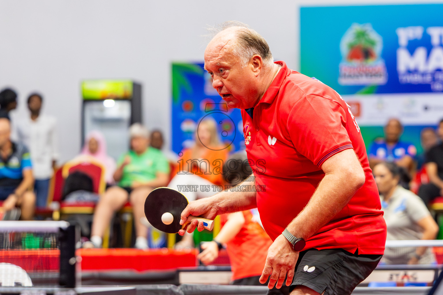 Day 2 of 1st Thoddoo Masters Table Tennis Tournament was held on Friday, 22nd August 2025 in AA Thoddoo, Maldives. Photos: Nausham Waheed / images.mv