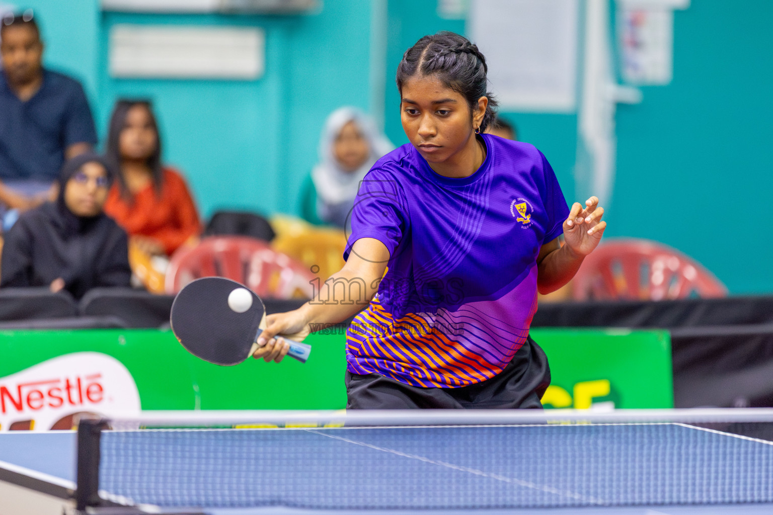 Day 8 of Interschool Table Tennis Tournament 2025 held at Male' TT Hall, Male', Maldives on Thursday, 22nd May 2025.
Photos by: Ismail Thoriq / images.mv