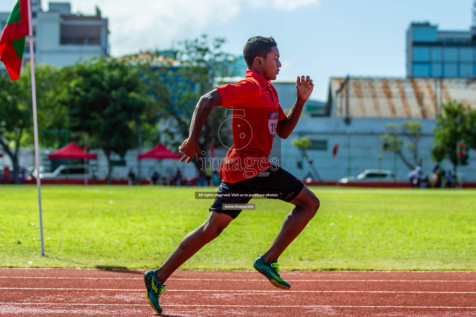 Day 1 of Inter-School Athletics Championship held in Male', Maldives on 22nd May 2022. Photos by: Maanish / images.mv