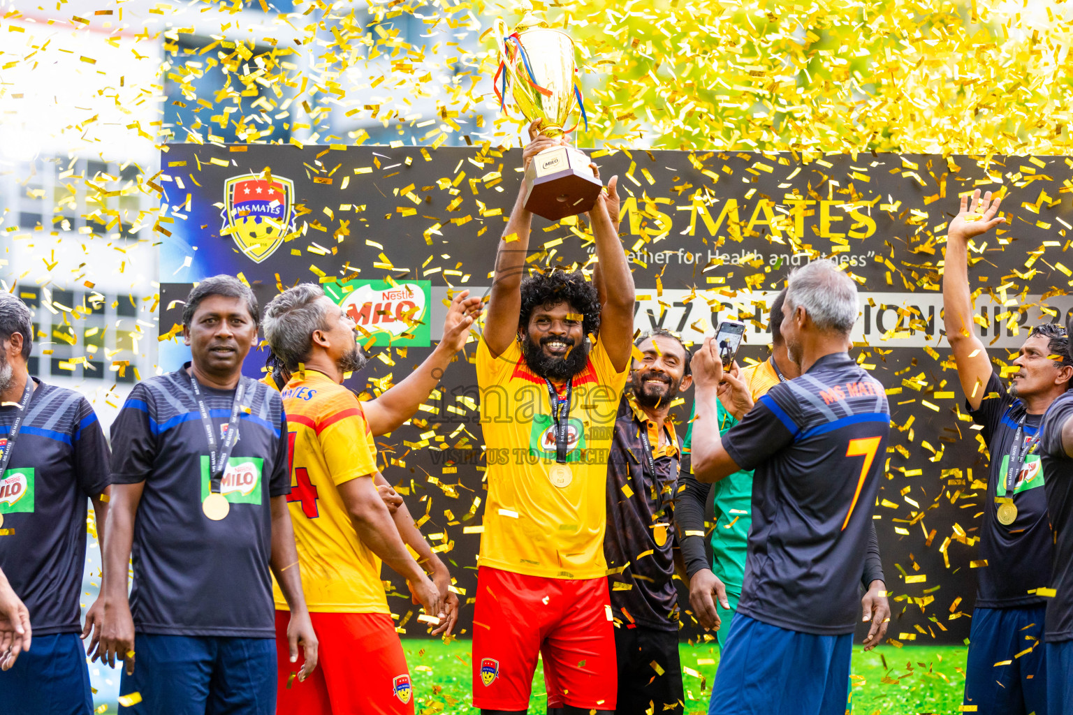 Day 3 of MILO Soccer 7 v 7 Championship 2024 was held at Henveiru Stadium in Male', Maldives on Saturday, 25th April 2024. Photos: Nausham Waheed / images.mv