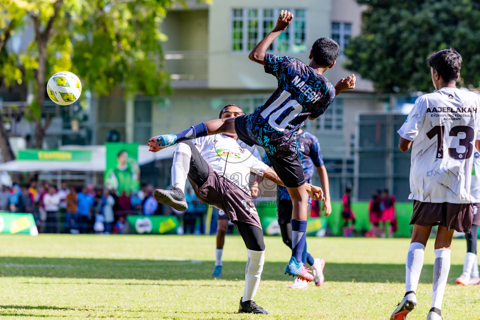 Day 1 of MILO Academy Championship 2024 held in Henveyru Stadium, Male', Maldives on Thursday, 31st October 2024. Photos by Nausham Waheed / Images.mv