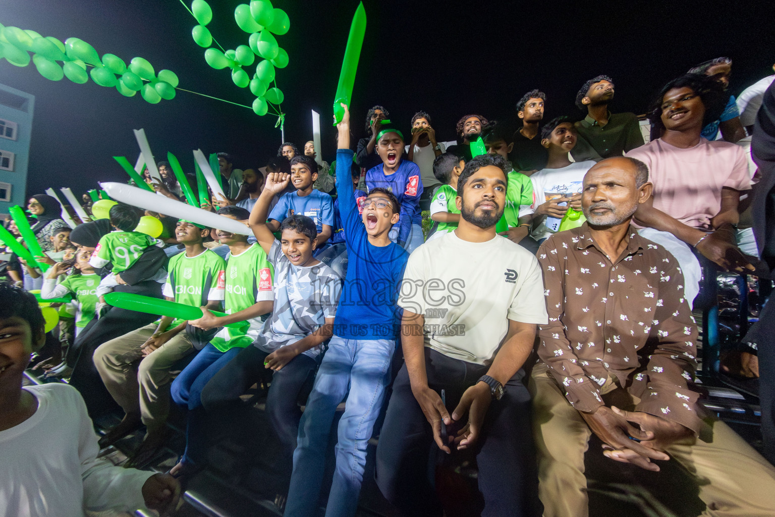 Crowd photos from day 28 of Golden Futsal Challenge 2025 was held on Saturday , 1st February 2025, in Hulhumale', Maldives. 
Photos: Shuu Abdul Sattar / images.mv