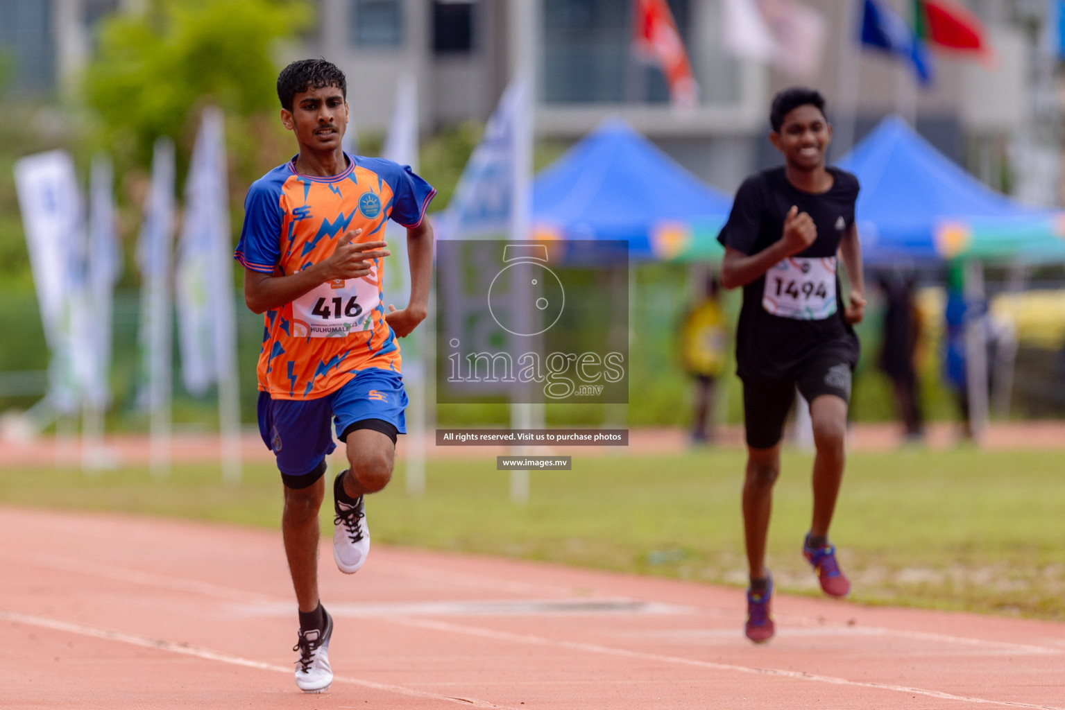 Day two of Inter School Athletics Championship 2023 was held at Hulhumale' Running Track at Hulhumale', Maldives on Sunday, 15th May 2023. Photos: Shuu/ Images.mv