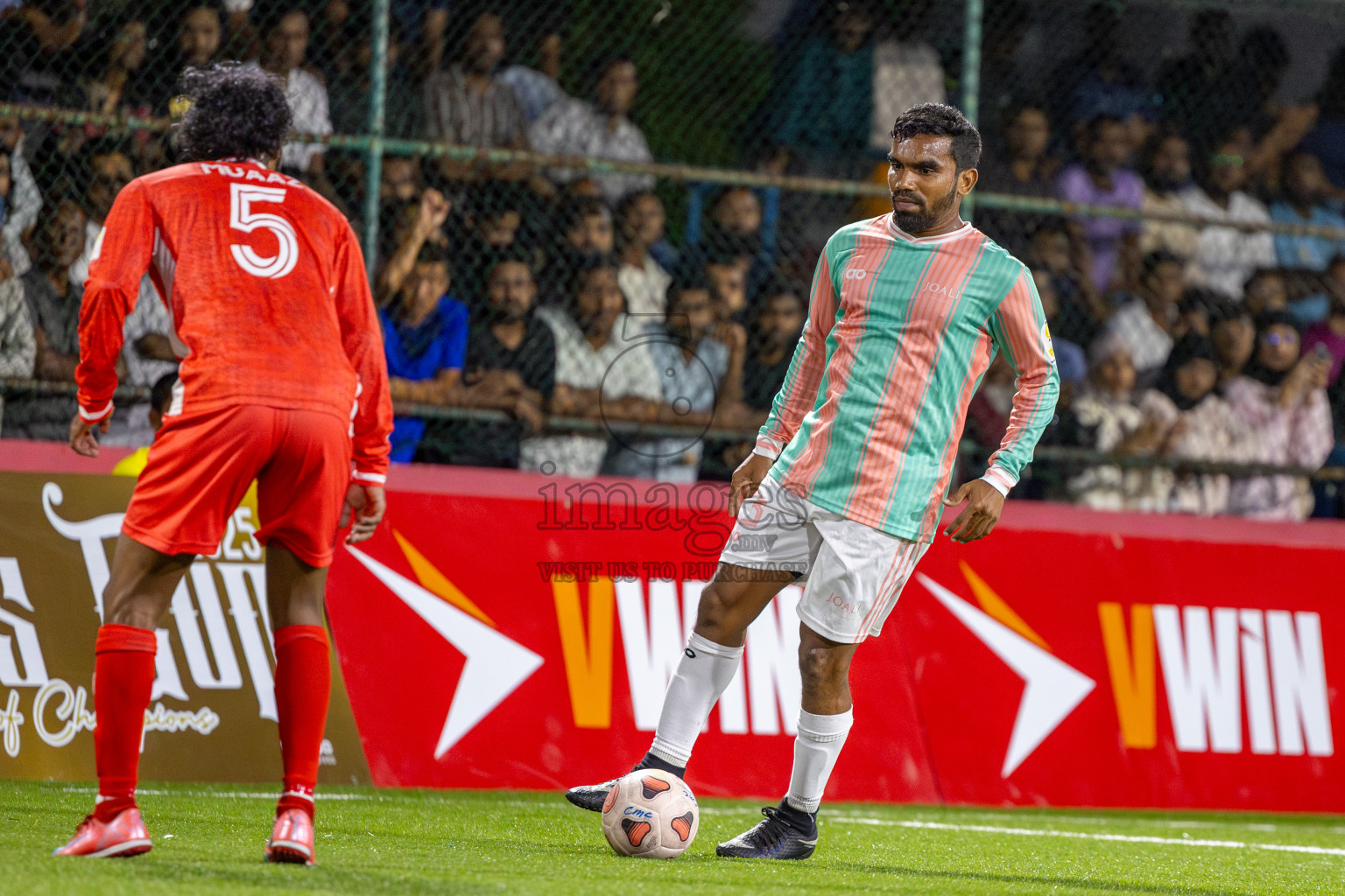 Joali Maldives vs Club Combination (Eydhafushi) in Kings Cup of Club Maldives 2025 was held in Rehendhi Futsal Ground, Hulhumale', Maldives on Saturday, 6th September 2025. Photos: Ismail Thoriq / images.mv