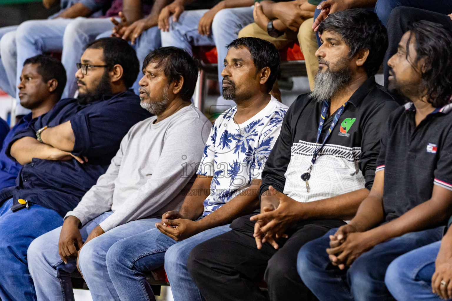 Nova SC vs Giraavarianz in Day 1 of BG Futsal Challenge 2024 was held on Thursday, 12th March 2024, in Male', Maldives Photos: Nausham Waheed / images.mv