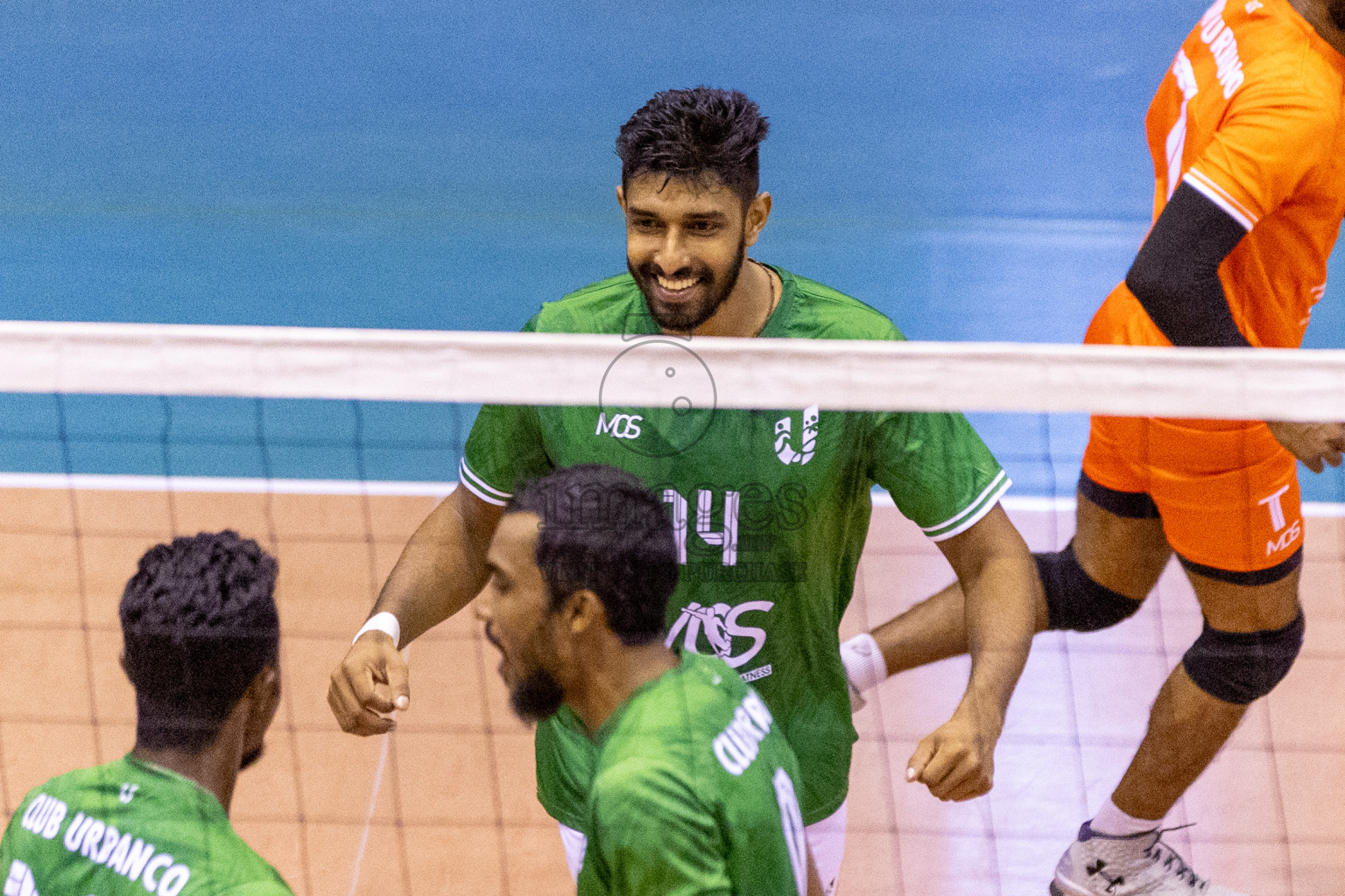 Final of Men's Division of Volleyball Association Cup 2023 held in Male', Maldives on Wednesday, 10th January 2024 at Social Center Indoor Hall Photos By: Nausham Waheed /images.mv