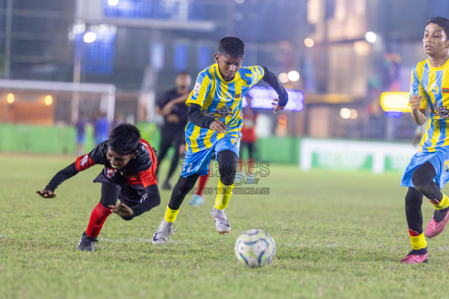 TC vs Valencia  (U12) in Day 5 of Dhivehi Youth League 2024 held at Henveiru Stadium on Friday 29th November 2024. Photos: Shuu Abdul Sattar/ Images.mv