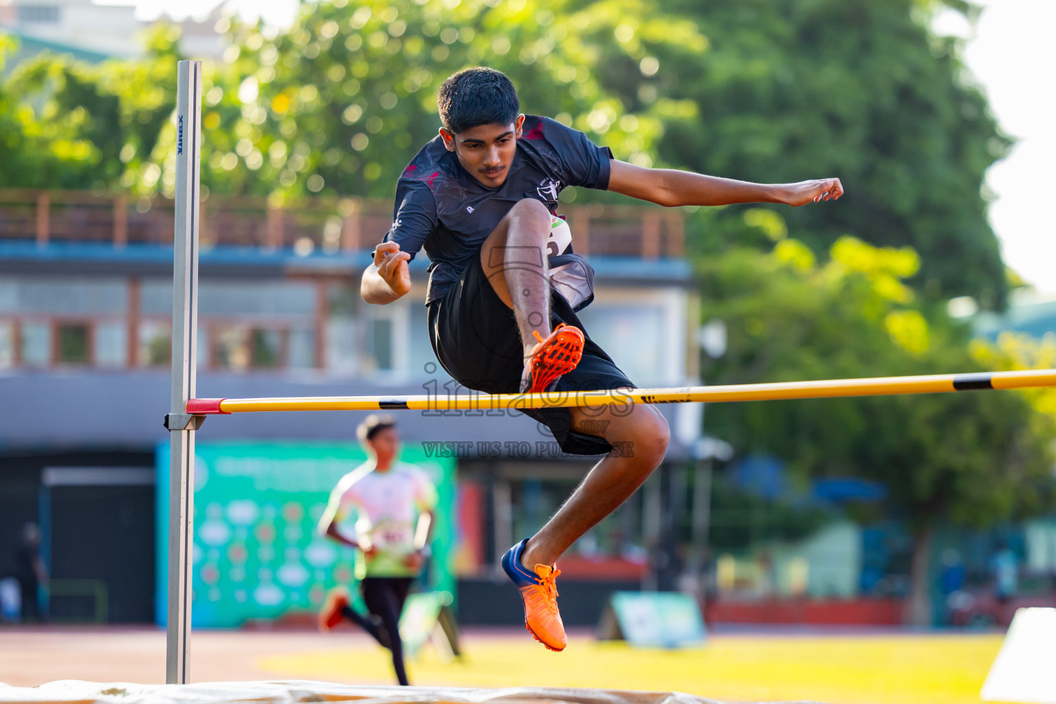 Day 1 of 12th Milo Association Championships was held in Ekuveni Track at Male', Maldives on Thursday, 24th April 2025. Photos: Nausham Waheed  / images.mv