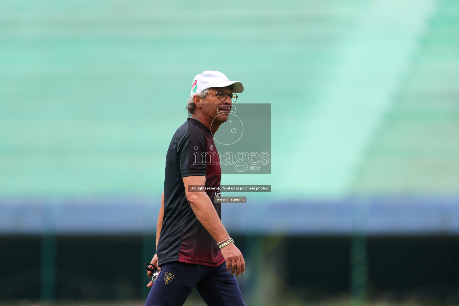 Maldives Practice Sessions on 26 June 2023 before their match in Bangabandhu SAFF Championship 2023 held in Bengaluru Football Ground