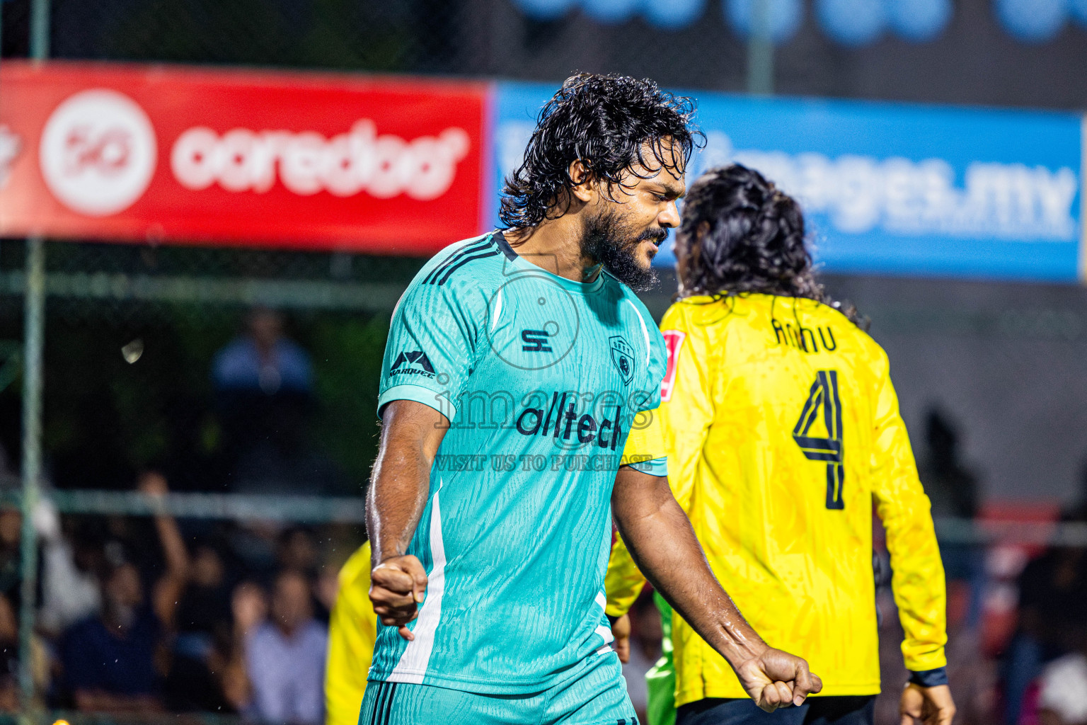 S Feydhoo vs Gdh Gadhdhoo in Zone round Day 28 of Golden Futsal Challenge 2025 was held on Saturday , 1st February 2025, in Hulhumale', Maldives. Photos: Nausham Waheed / images.mv