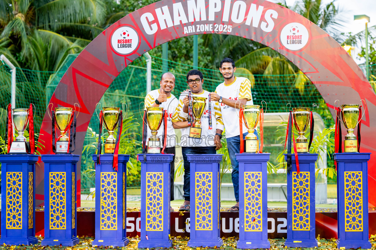 Barcelo vs Conrad in the Final of Resort League 2025 (Ari Zone) was held on Sunday, 28th June 2025 in Conrad Maldives Rangali Island, Alif Dhaalu Atoll, Maldives. Photos: Nausham Waheed / images.mv