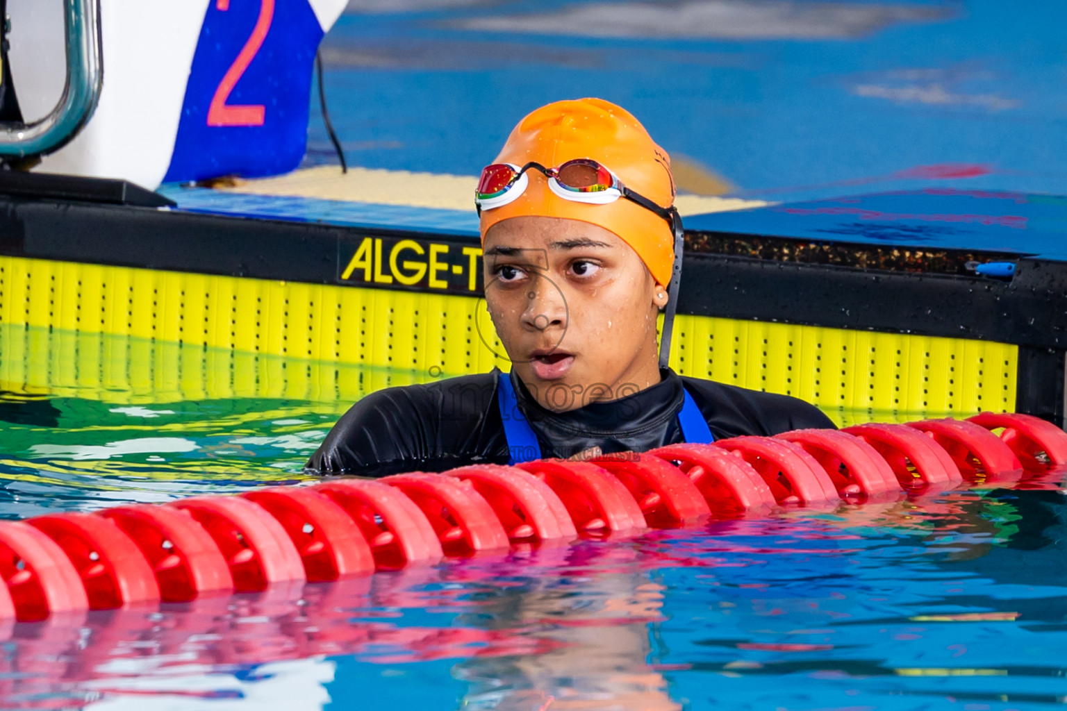 Day 1 of National Swimming Competition 2024 held in Hulhumale', Maldives on Friday, 13th December 2024. Photos: Nausham Waheed / images.mv