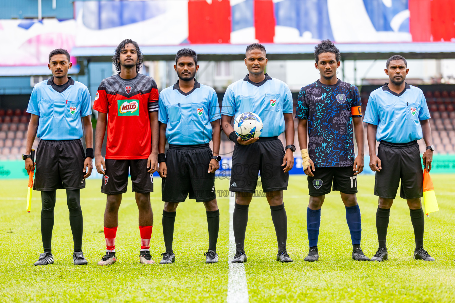 TC Sports Club vs Super United Sports in Day 5 of Under 19 Youth Championship 2024 was held at National Stadium in Male', Maldives on Sunday, 23rd June 2024. Photos: Nausham Waheed / images.mv