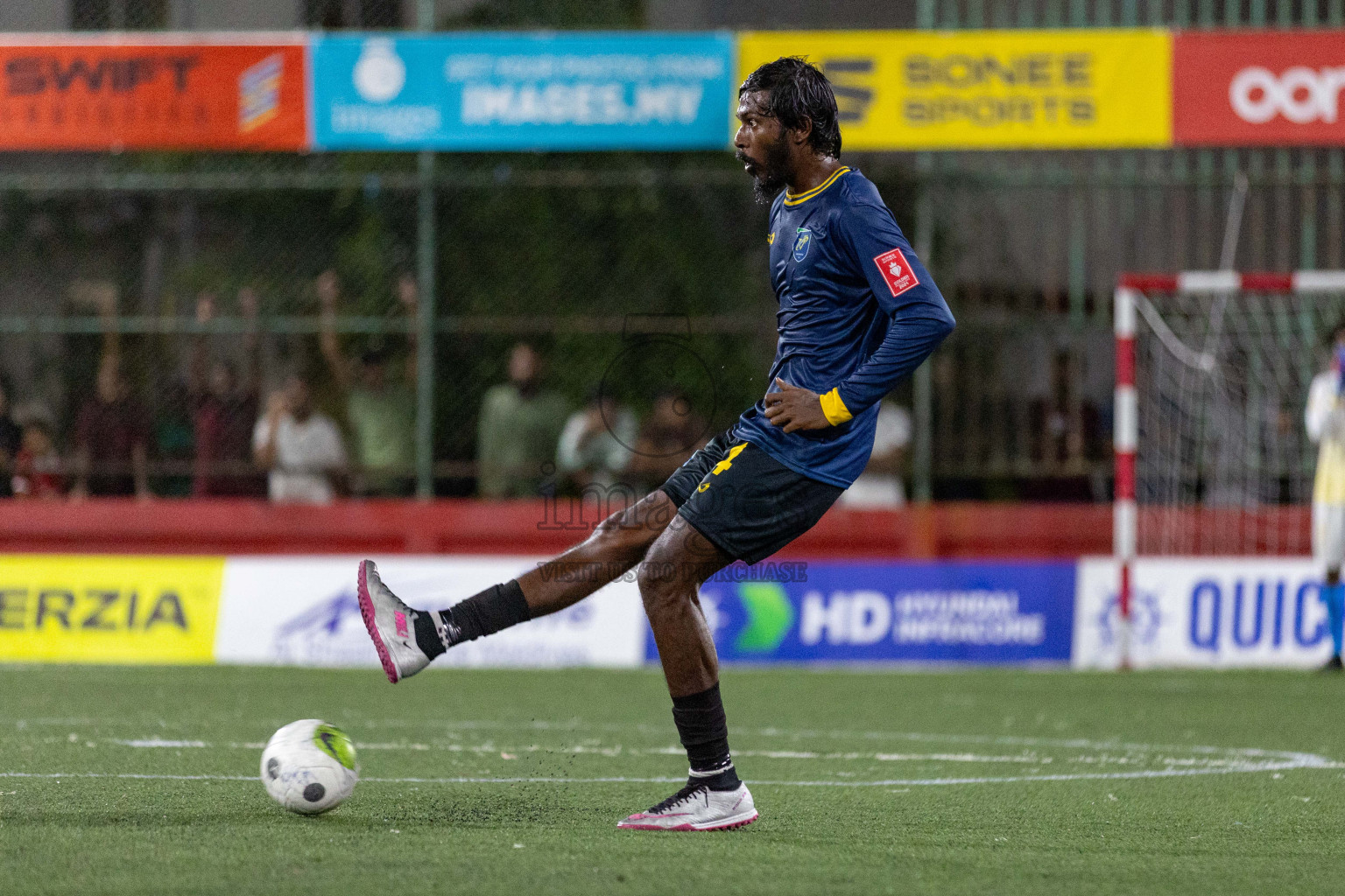 N Holhudhoo vs N Velidhoo in Day 7 of Golden Futsal Challenge 2024 was held on Saturday, 20th January 2024, in Hulhumale', Maldives Photos: Nausham Waheed / images.mv