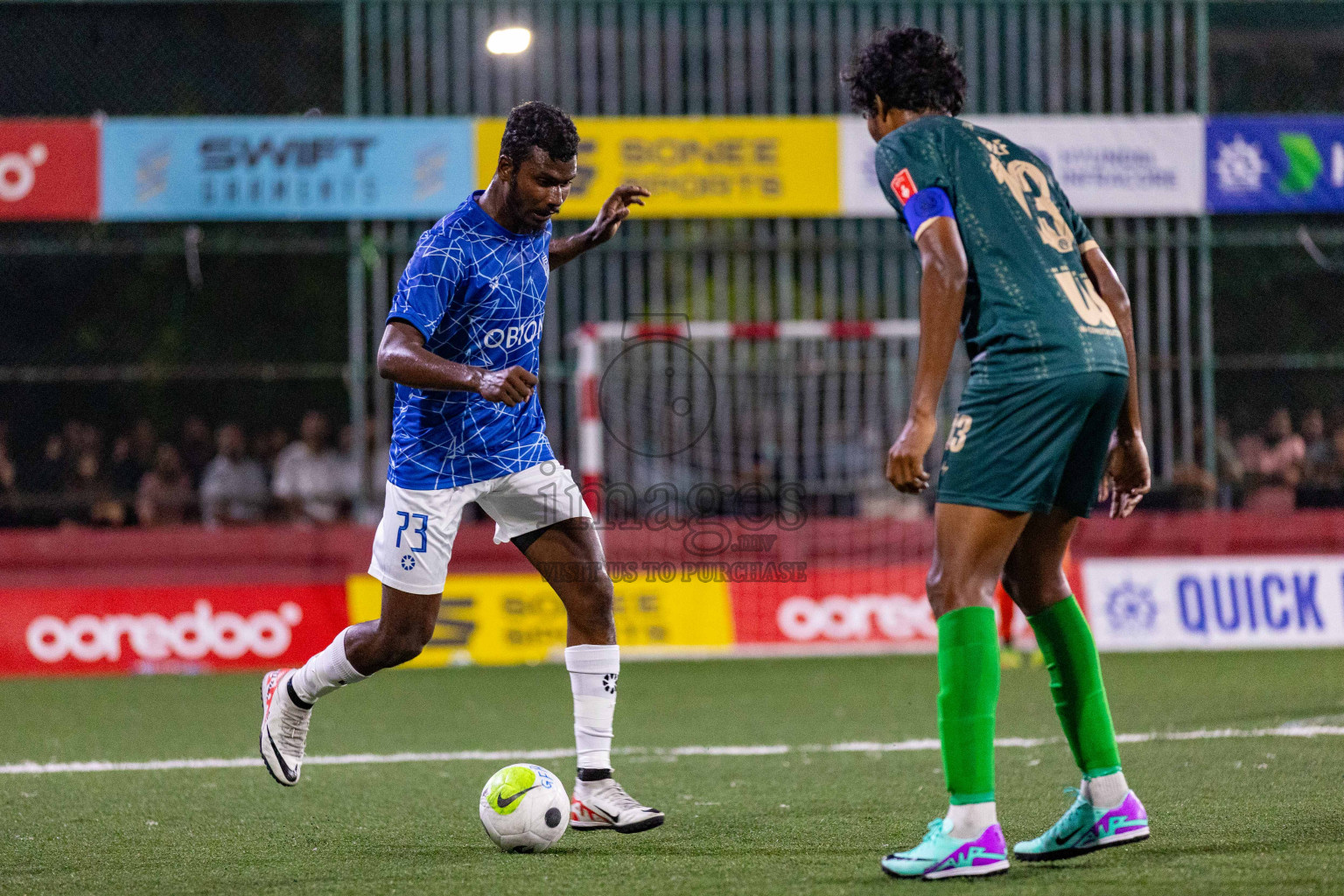 HDh Neykurendhoo vs HDh Naivaadhoo in Golden Futsal Challenge 2024 was held on Tuesday, 16th January 2024, in Hulhumale', Maldives
Photos: Ismail Thoriq / images.mv