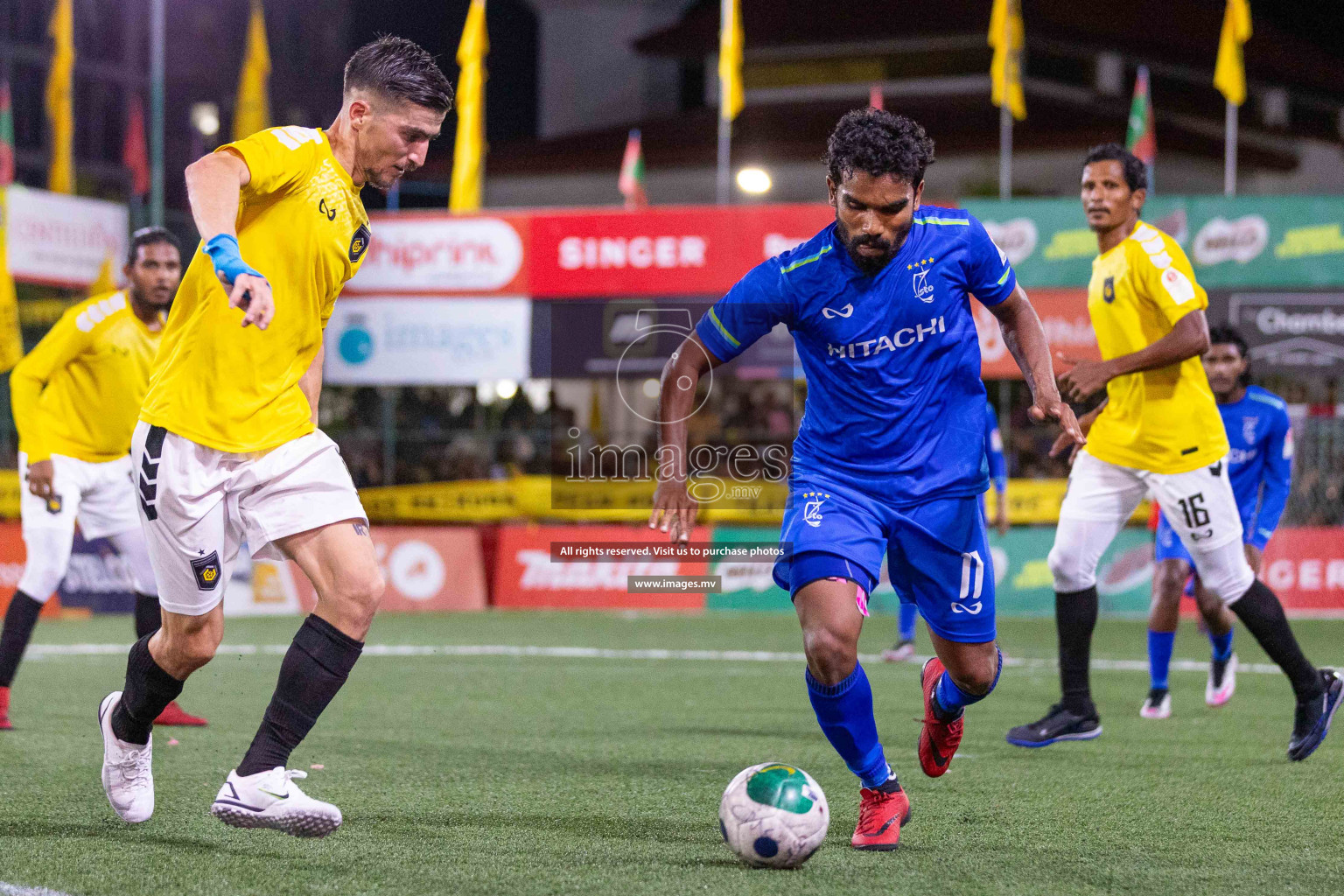 RRC vs STORC in Quarter Final of Club Maldives Cup 2023 held in Hulhumale, Maldives, on Sunday, 13th August 2023
Photos: Nausham Waheed, Ismail Thoriq / images.mv