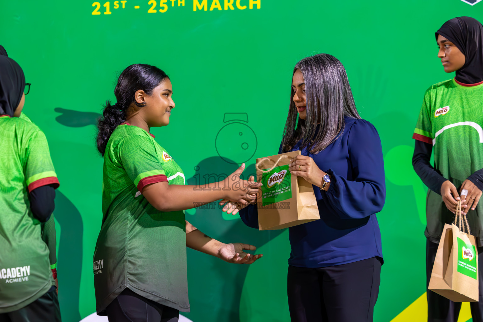 Finals of Milo Ramadan Half Court Netball Challenge on 24th March 2024, held in Central Park, Hulhumale, Male', Maldives
Photos: Ismail Thoriq / imagesmv