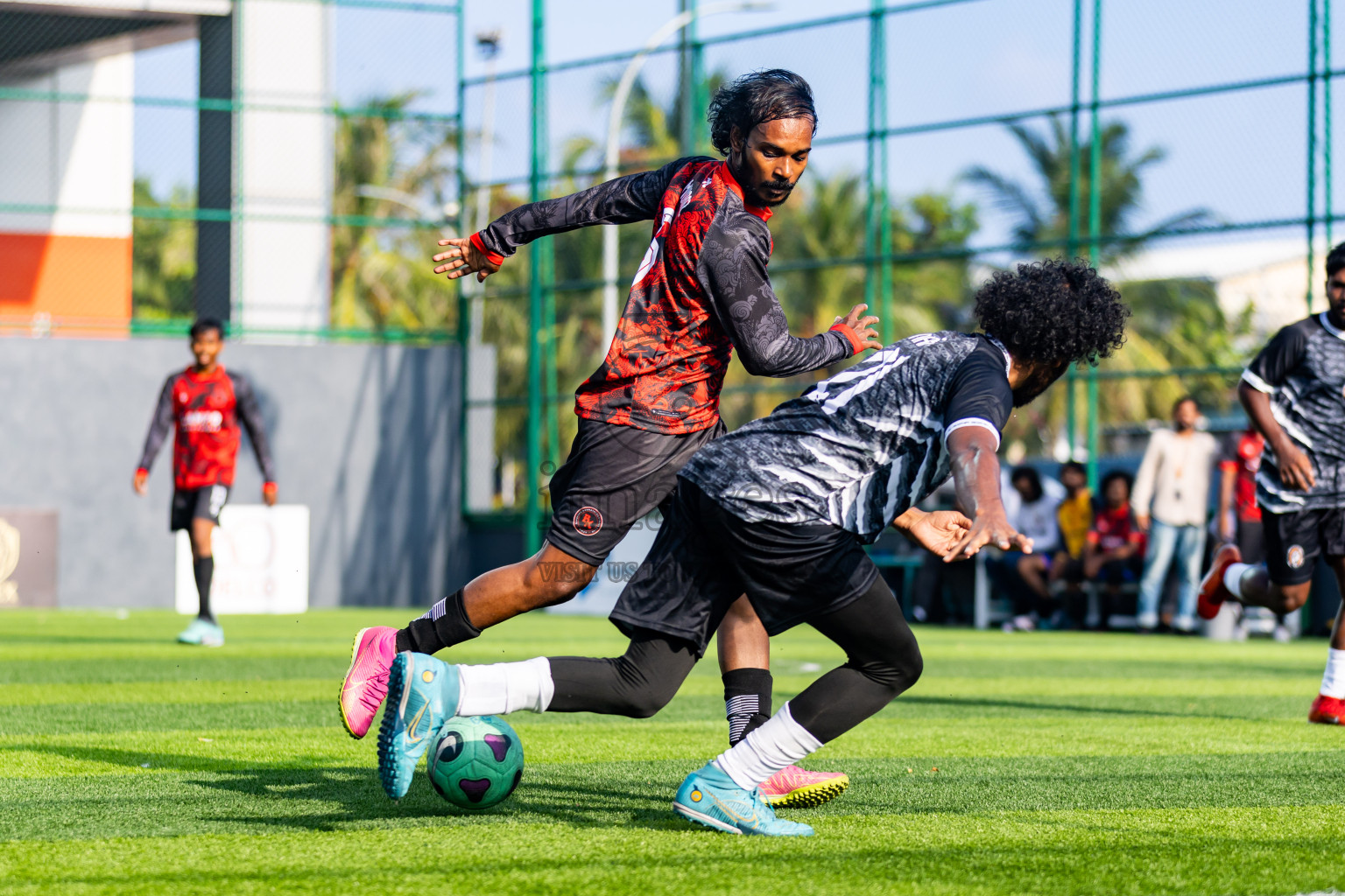 Boznia SC vs Banafsaa Kanmathi in Day 10 of BG Futsal Challenge 2024 was held on Thursday, 21st March 2024, in Male', Maldives Photos: Nausham Waheed / images.mv