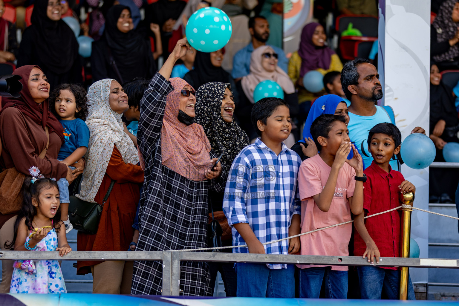 Day 2 of MILO Kids Football Fiesta was held at National Stadium in Male', Maldives on Saturday, 24th February 2024.