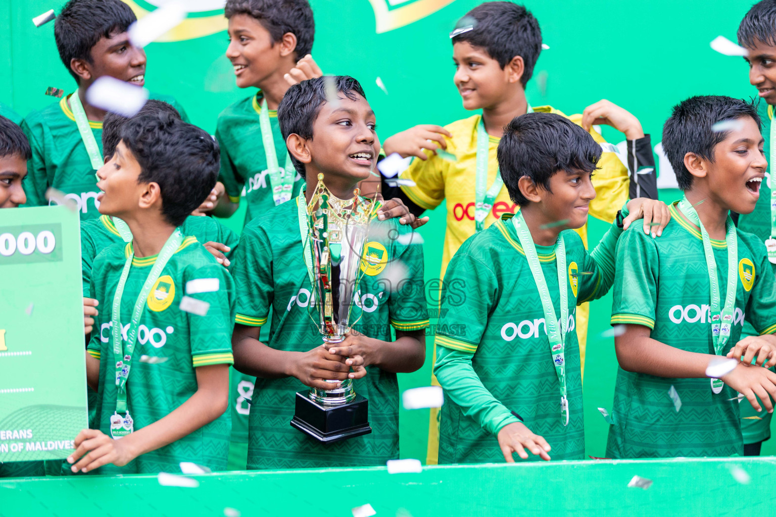 Final Day  of MILO Academy Championship 2024 - U12 was held at Henveiru Grounds in Male', Maldives on Thursday, 7th July 2024. Photos: Shuu Abdul Sattar / images.mv