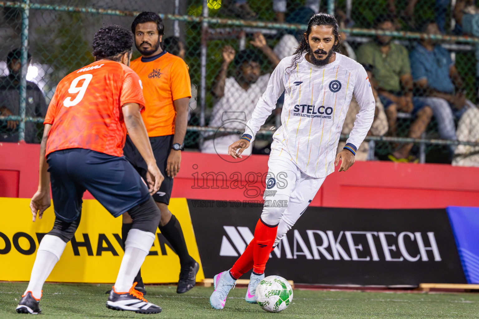 Club Veliga vs STELCO RC in Day 2 of Office League 2025 was held on Thursday, 17th April 2025 in Hulhumale', Maldives. Photos: Ismail Thoriq / images.mv