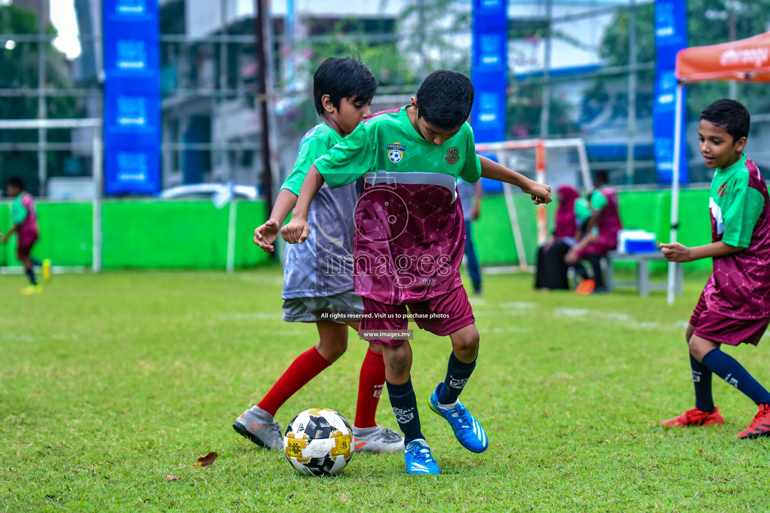 Day 1 of Milo Kids Football Fiesta 2022 was held in Male', Maldives on 19th October 2022. Photos: Nausham Waheed/ images.mv