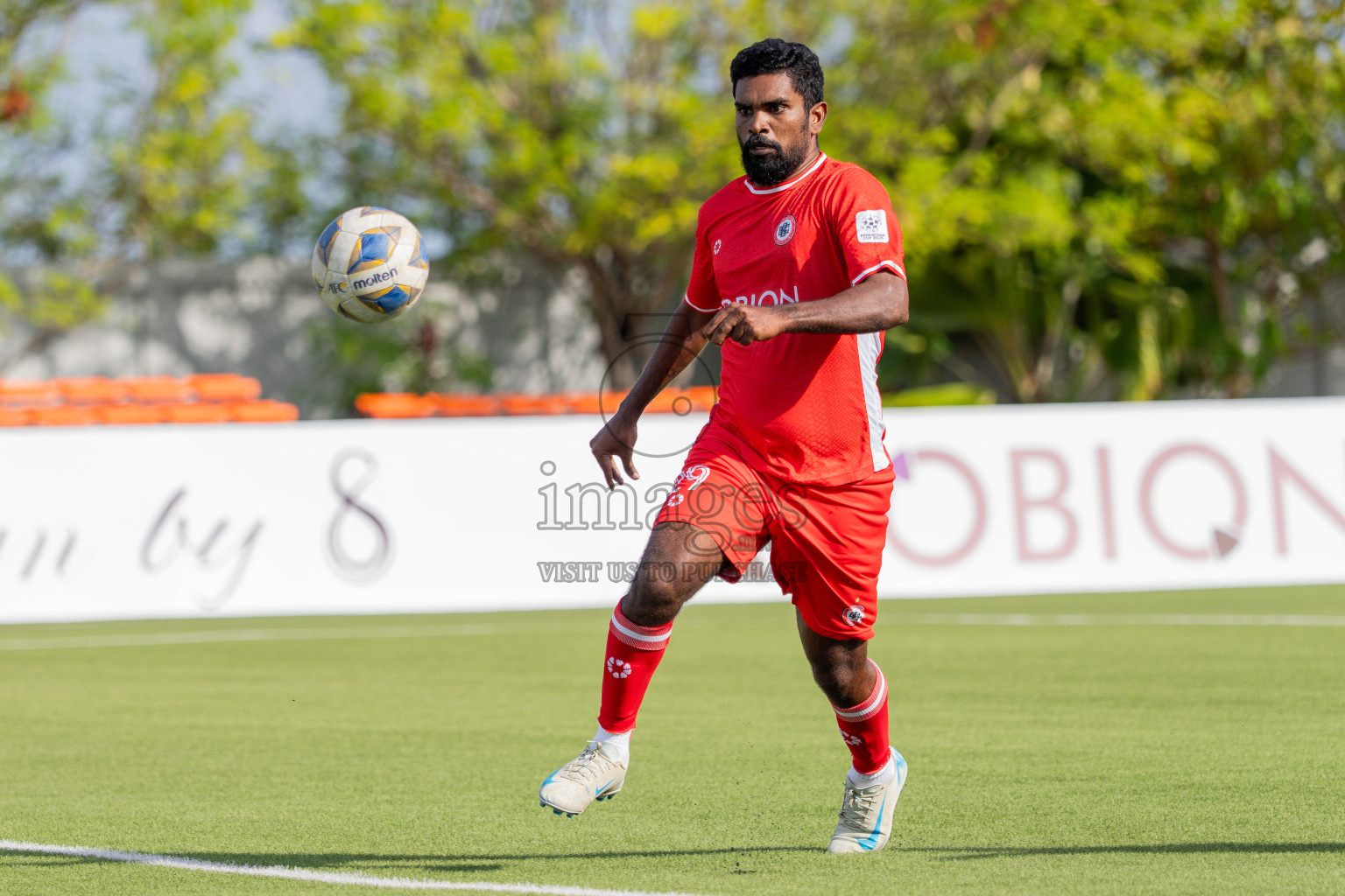 CC Sports Club VS Aajeelakah Eydhafushi FA in Day 6 of Eydhafushi Cup 2025 held in Eydhafushi Football Stadium at B. Eydhafushi, Maldives on Wednesday, 10th September 2025. Photos: Arif Rasheed / images.mv