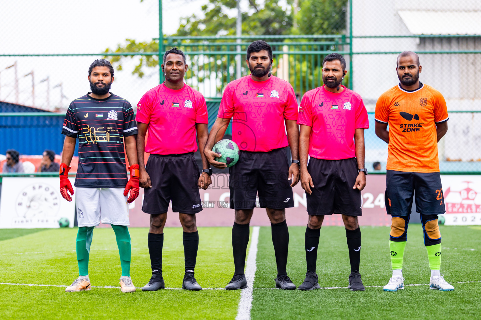 BG New Generation vs FC Calms in Day 14 of BG Futsal Challenge 2024 was held on Sunday, 25th March 2024, in Male', Maldives Photos: Nausham Waheed / images.mv