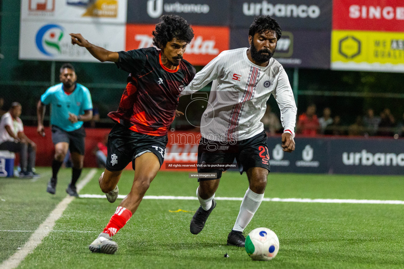 Aasandha vs Prisons RC in Club Maldives Cup 2023 held in Hulhumale, Maldives, on Monday, 17th July 2023 Photos: Nausham Waheed / images.mv