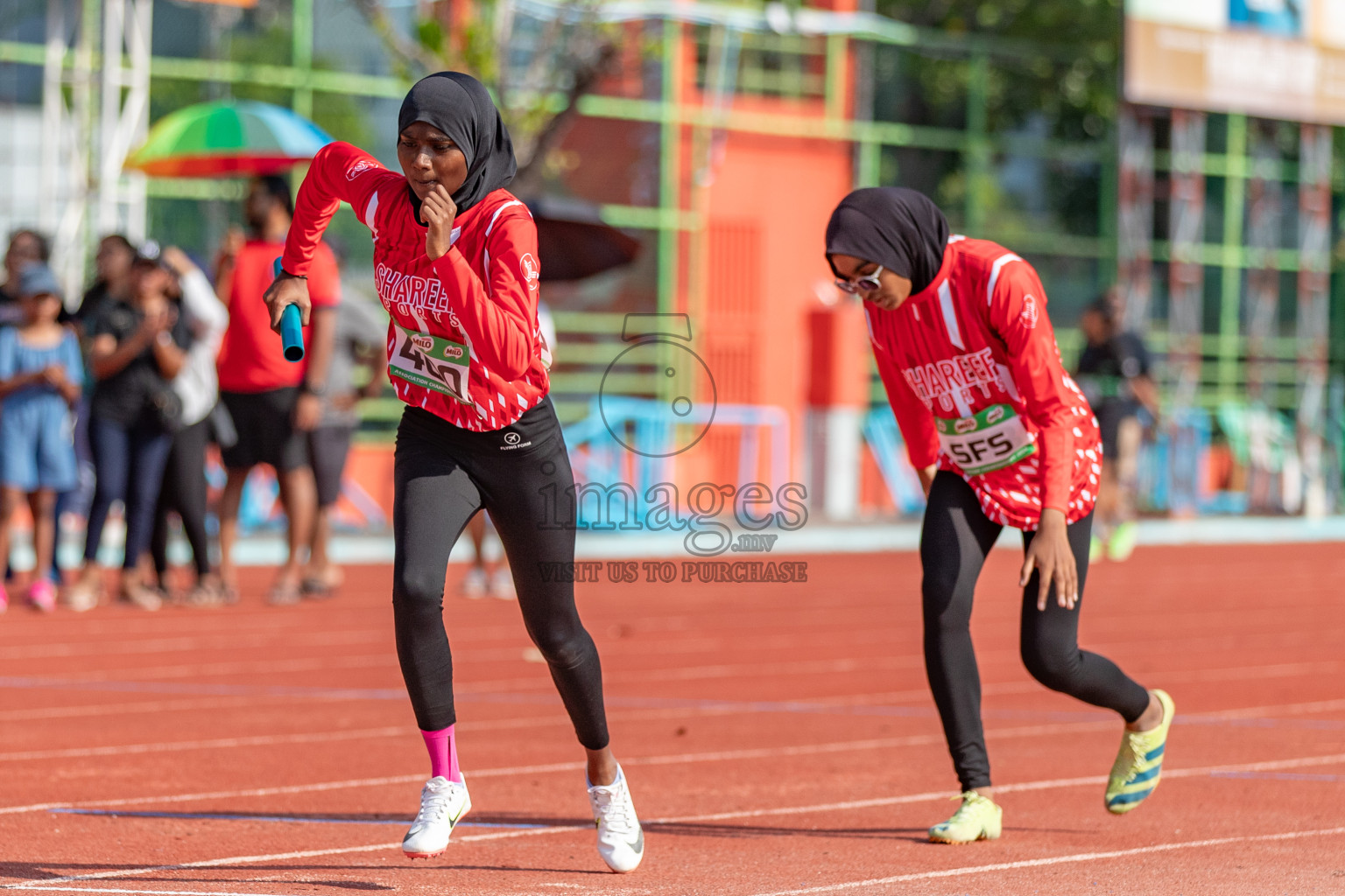 Day 4 of MILO Athletics Association Championship was held on Friday, 8th March 2024 in Male', Maldives. Photos: Hasna Hussain