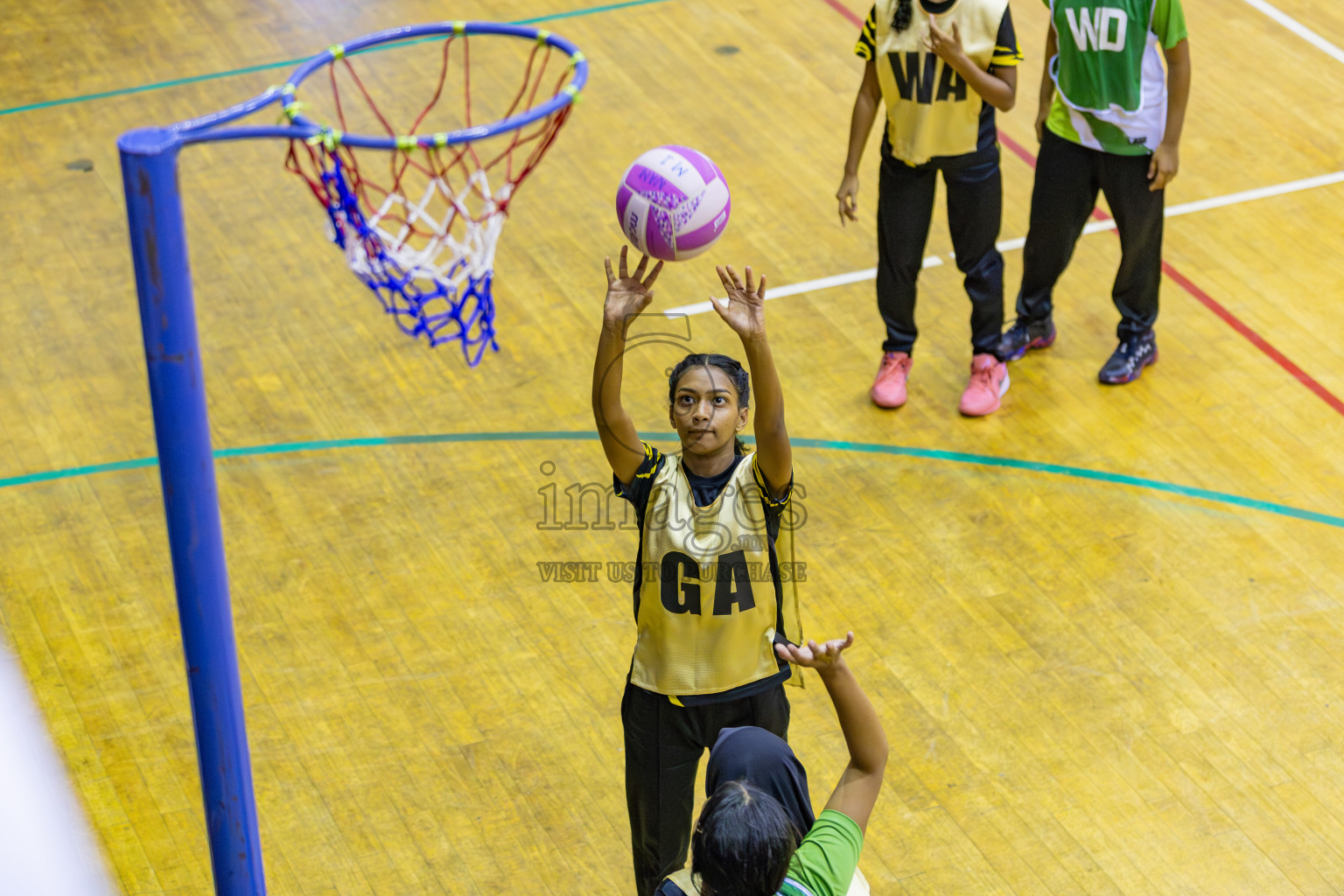 Day 14 of 26th Inter-School Netball Tournament 2025 was held in Social Center Indoor Hall on Tuesday, 4th November 2025. Photos: Areef Adam / images.mv