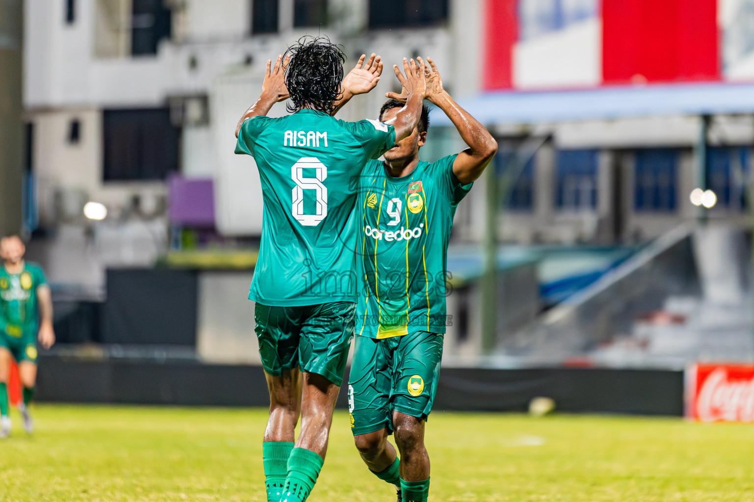 Maziya Sports And Recreation vs Buru Sports Club in Dhivehi Premier League 2025/26 held in National Football Stadium, Male', Maldives on Tuesday, 30th September 2025. Photos: Areef Adam / Images.mv
