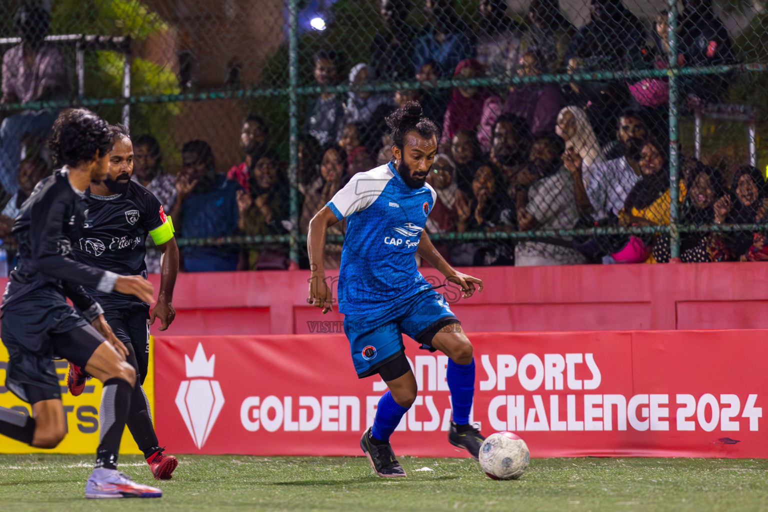 M Veyvah vs M Mulah in Day 22 of Golden Futsal Challenge 2024 was held on Monday , 5th February 2024 in Hulhumale', Maldives
Photos: Ismail Thoriq / images.mv