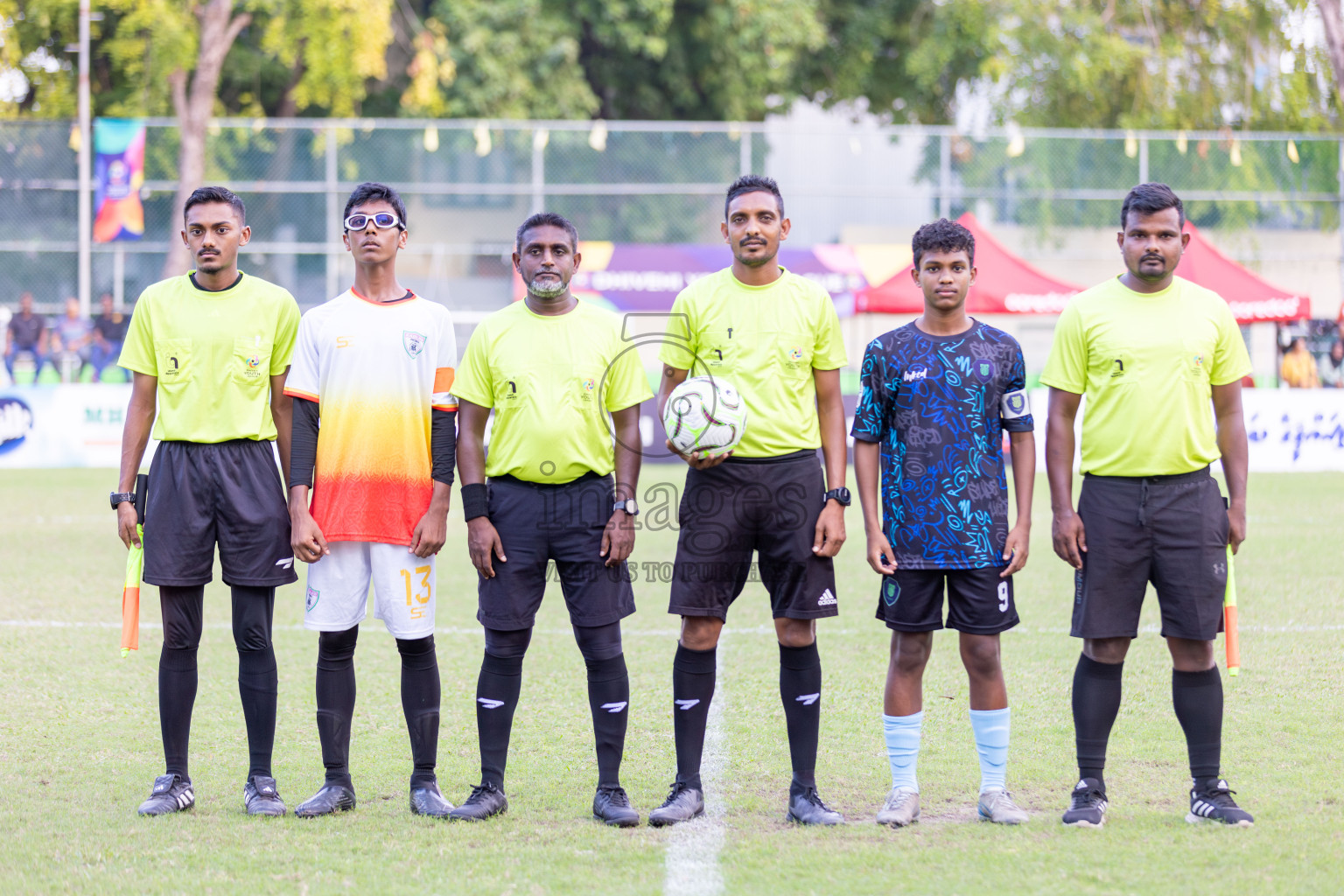 Club Eagles vs Super United Sports (U14) in Day 4 of Dhivehi Youth League 2024 held at Henveiru Stadium on Thursday, 28th November 2024. Photos: Shuu Abdul Sattar/ Images.mv