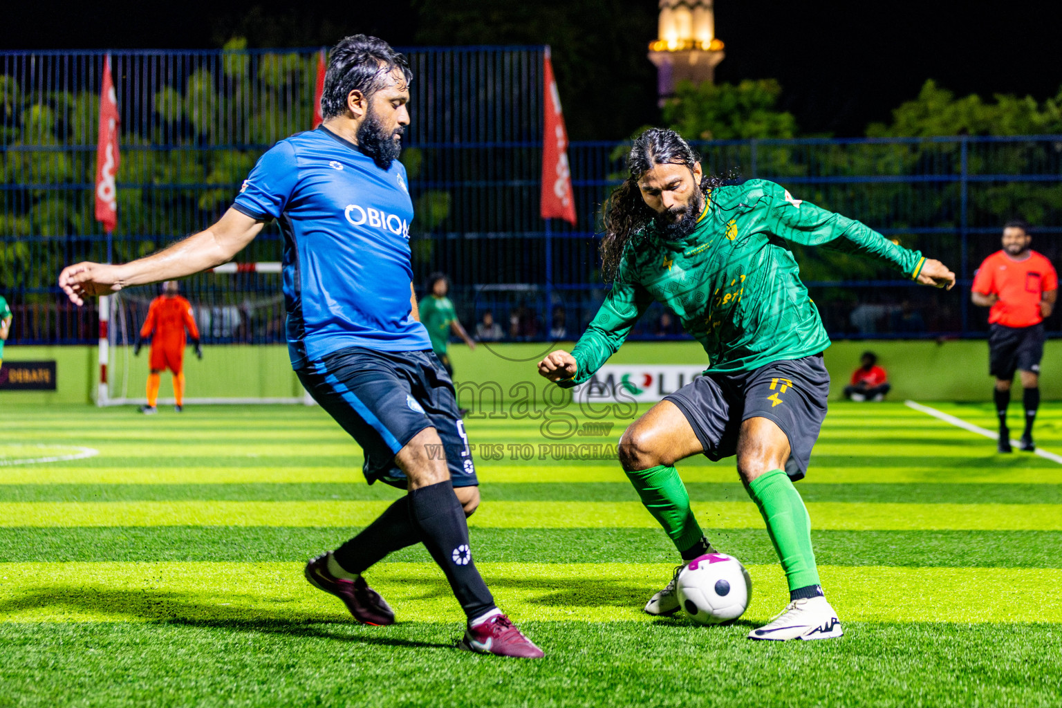 Eightyfour FC vs Muring FC in Day 3 of Eydhafushi Futsal Cup 2024 was held on Wednesday, 10th April 2024, in B Eydhafushi, Maldives Photos: Nausham Waheed / images.mv