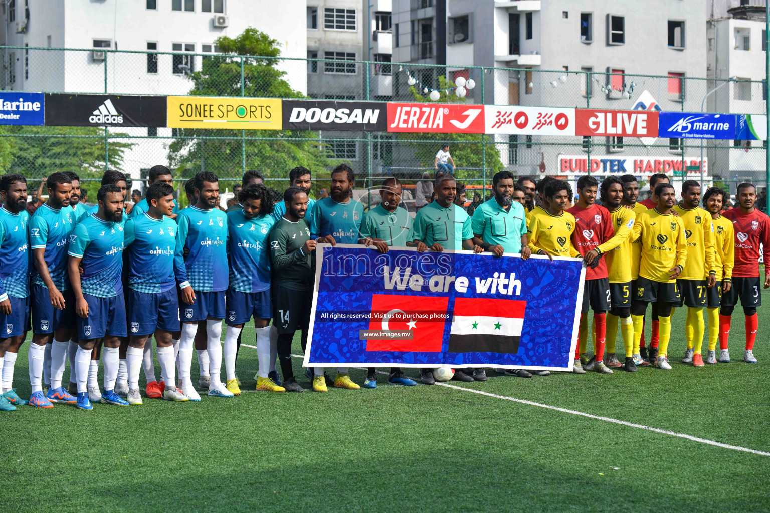 Matchday 21 of Golden Futsal Challenge 2023 on 25 February 2023 in Hulhumale, Male, Maldives