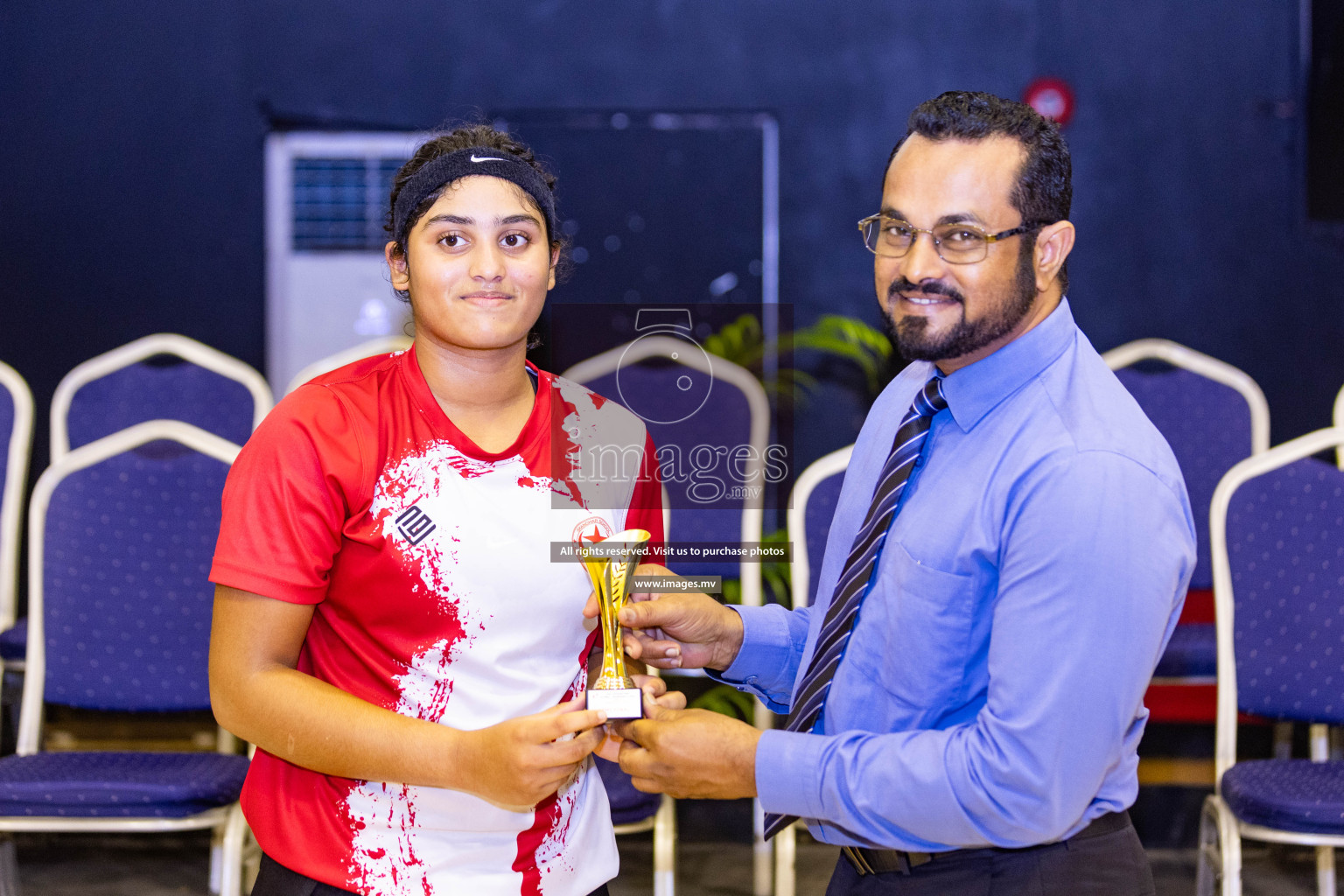 Day 11 of 24th Interschool Netball Tournament 2023 was held in Social Center, Male', Maldives on 6th November 2023. Photos: Nausham Waheed / images.mv