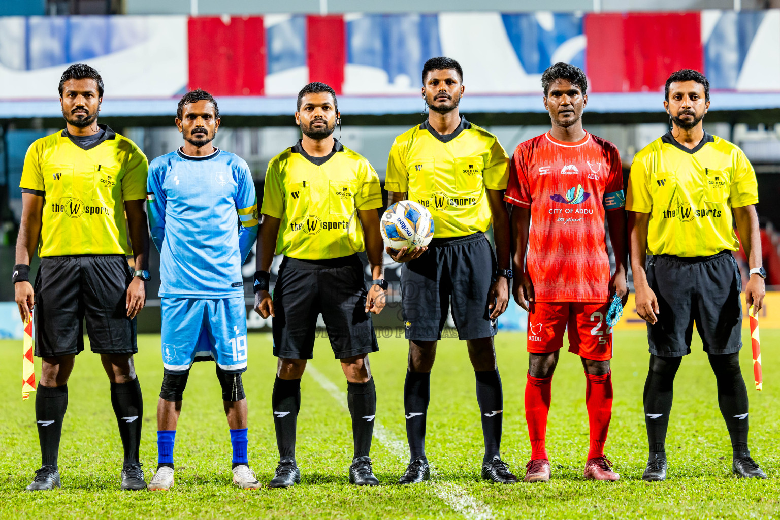 Addu City vs R Alifushi in Semi Finals of Gold Cup 2024 held at National Football Stadium on Saturday, 21st December 2024. Photos: Nausham Waheed / Images.mv