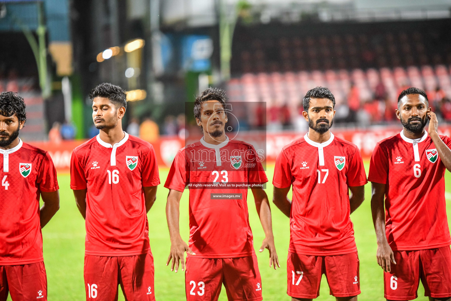 Maldives vs Bangladesh Friendly Match 24 Mar 2022 at Galolhu Rasmee Stadium Malé photos by Nausham Waheed