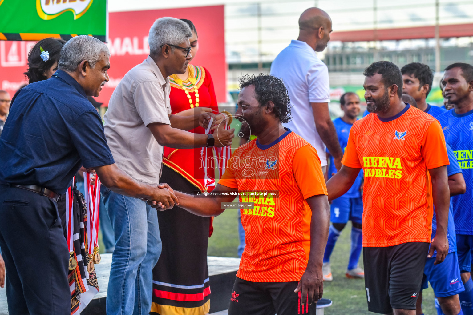 Veterans league 2022- Maldives soccermates vs Hulhumale veterans club photos by nausham waheed