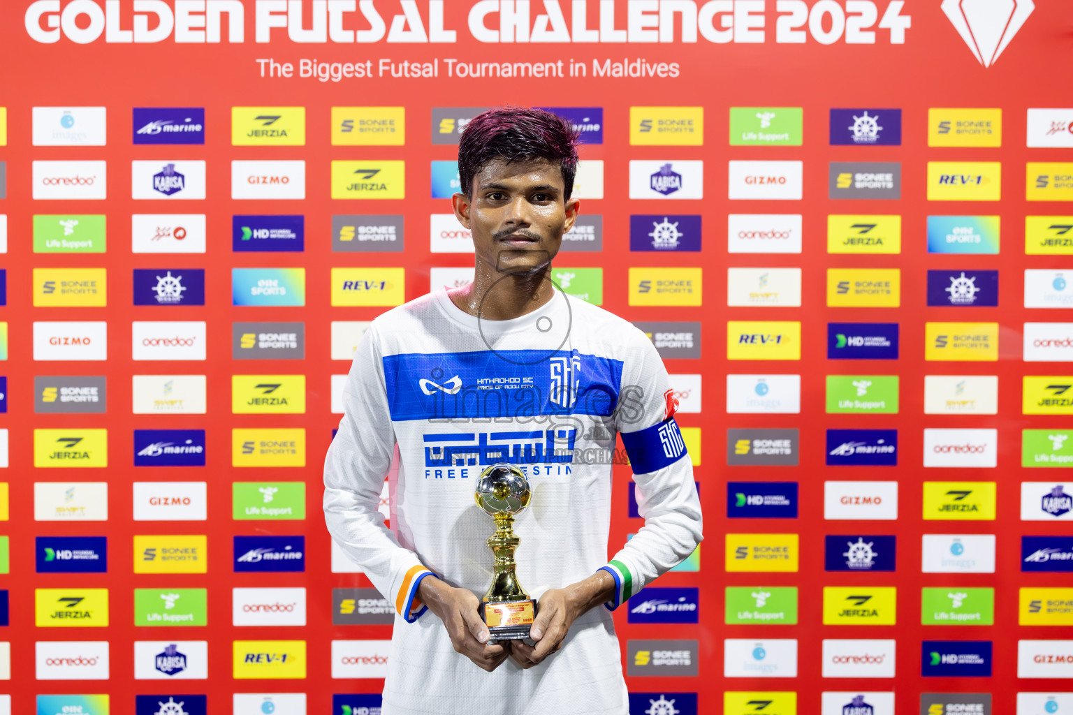 S Hithadhoo vs GA Gemanafushi in Zone Round on Day 30 of Golden Futsal Challenge 2024, held on Tuesday , 14th February 2024 in Hulhumale', Maldives
Photos: Ismail Thoriq / images.mv