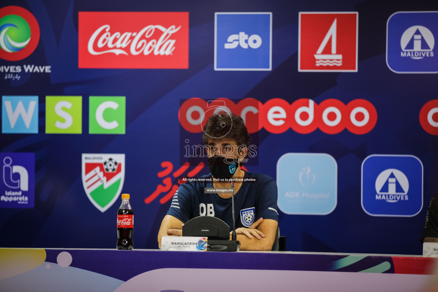 Bangladesh vs Sri Lanka in SAFF Championship 2021 held on 1st October 2021 in Galolhu National Stadium, Male', Maldives