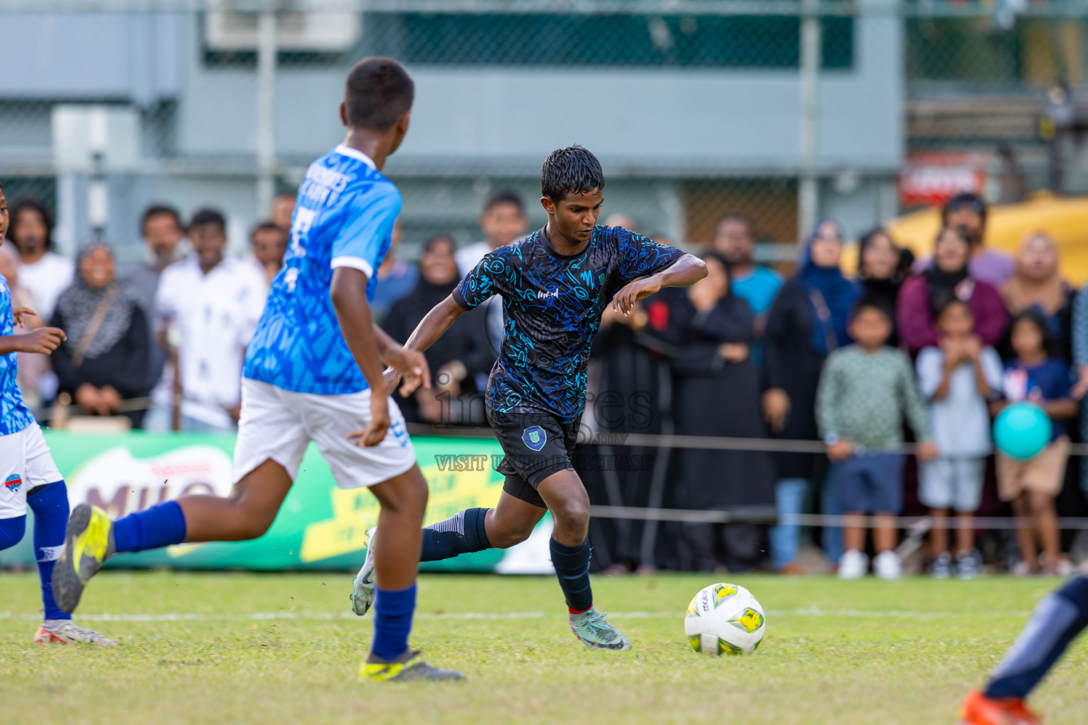 Day 4 of MILO Academy Championship 2024 (U-14) was held in Henveyru Stadium, Male', Maldives on Sunday, 3rd November 2024. Photos: Ismail Thoriq / Images.mv