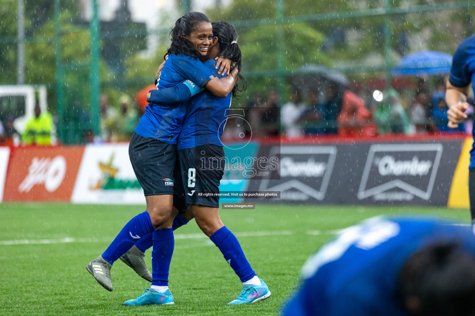 WAMCO vs Team Fenaka in Eighteen Thirty Women's Futsal Fiesta 2022 was held in Hulhumale', Maldives on Friday, 14th October 2022. Photos: Hassan Simah / images.mv