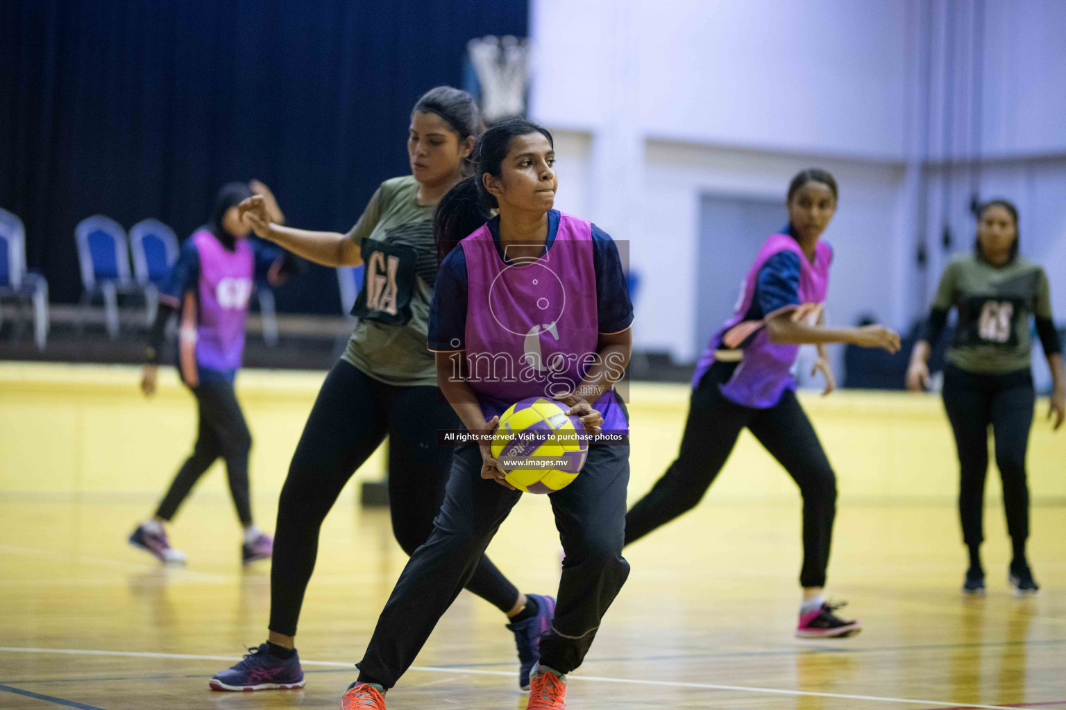 Milo National Netball Tournament 29th November 2021 at Social Center Indoor Court, Male, Maldives. Photos: Maanish/ Images Mv