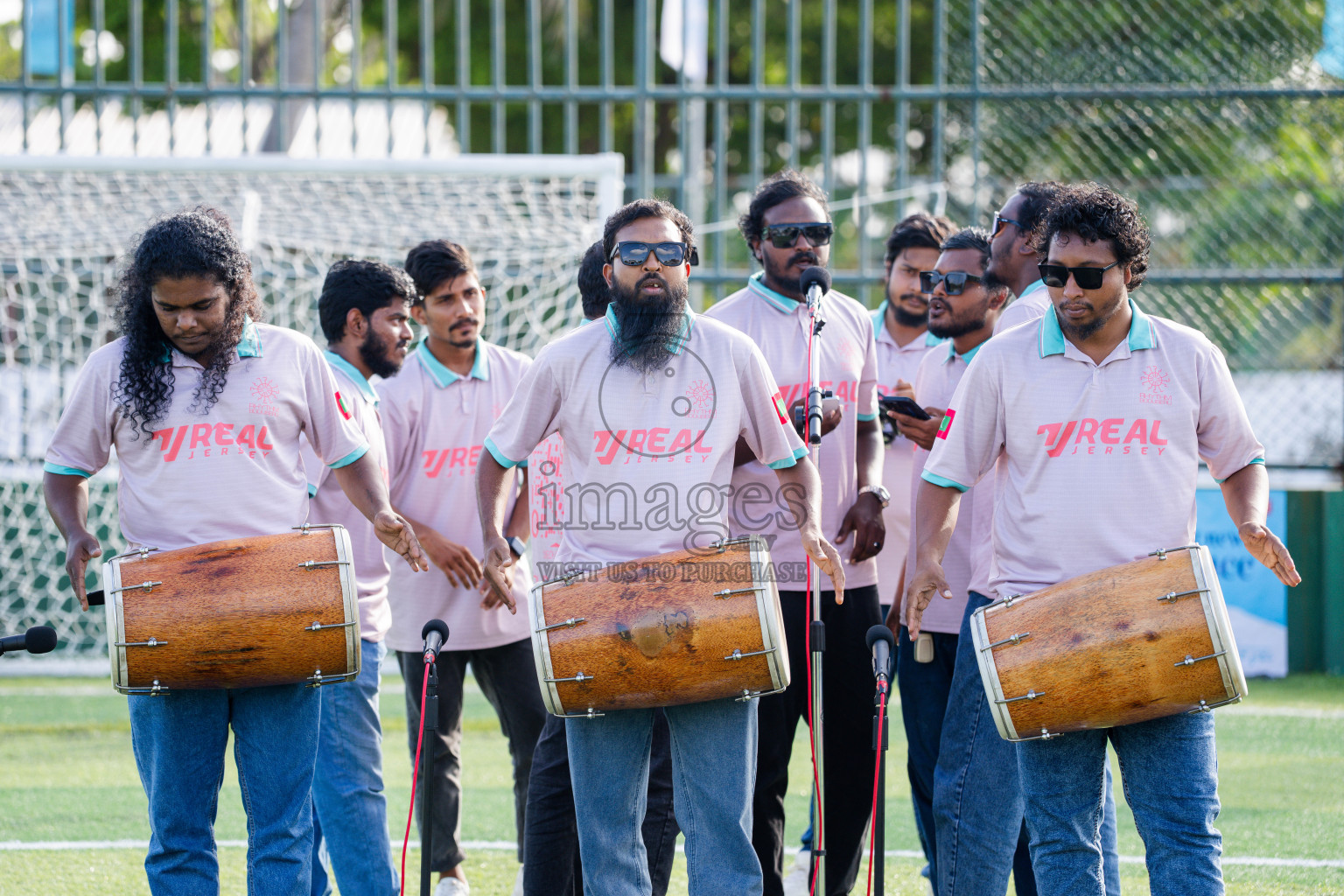 Opening Ceremony in Day 1 - Fonadhoo Youth Futsal Challenge 2025 was held in Fonadhoo Futsal Stadium, L. Fonadhoo, Maldives on Sunday, 26th October 2025 Photos: Arif Rasheed / images.mv