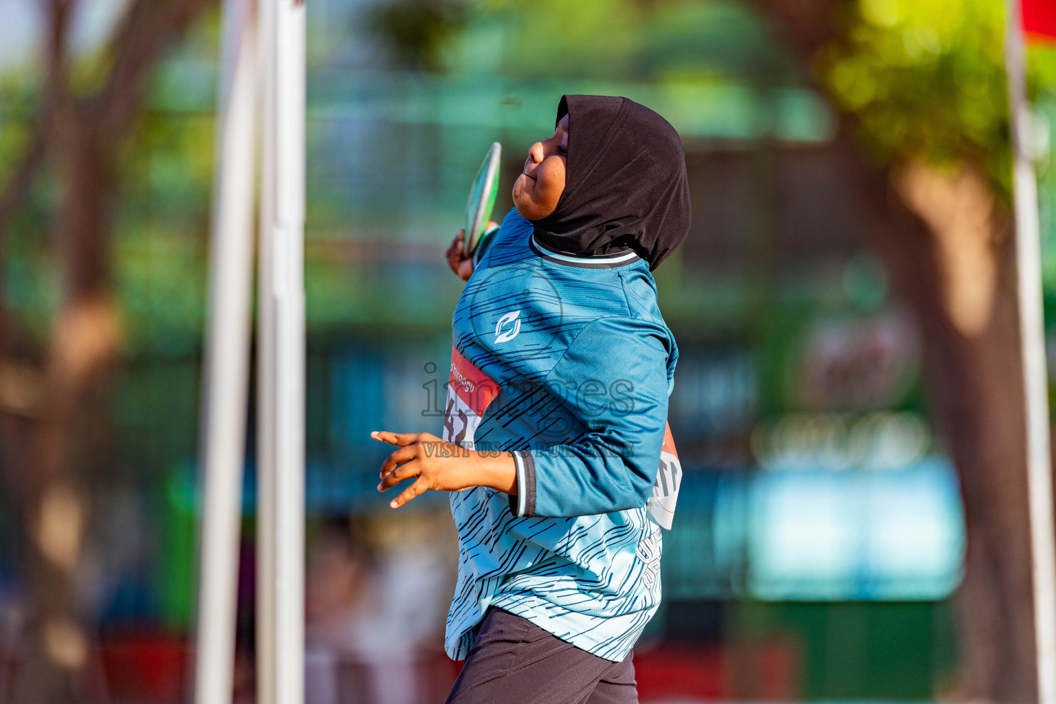 Day 2 of Inter-school Athletics Championship 2025 held in Ekuveni Synthetic Track, Male', Maldives on Tuesday, 07th October 2025. Photos by: Areef Adam / Images.mv