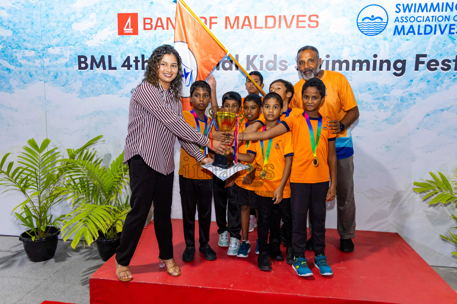 Closing Ceremony of 4th National Kids Swimming Festival 2023 on 9th December 2023, held in Hulhumale', Maldives Photos: Nausham Waheed / Images.mv